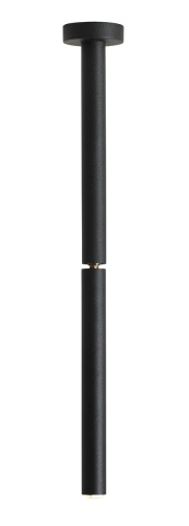 Pendul Stick înălțime 42 cm 1xG9 - Negru total