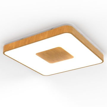 Plafoniera Coin 100W 2700K-5000K - Lemn