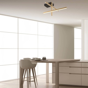 Plafonieră Geometria Luce LED 3000K - Gold Matt