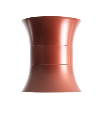 Plafoniera Kibo Ruginiu M 25 cm 1xGX53