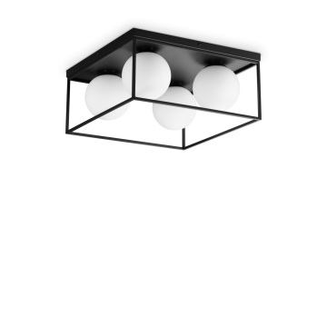 Plafoniera Lingotto Negru - 45 cm