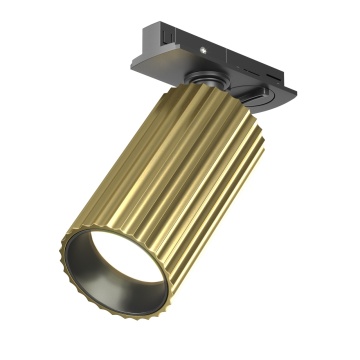 Proiector pentru sina Sine cu proiectoare Unity - 10 cm, Brass, GU10
