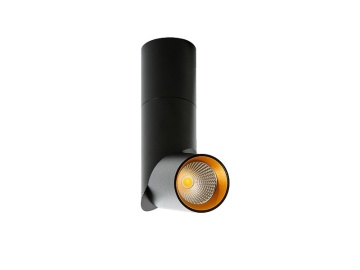 Spot aplicat Santos Bk/Go - Negru / Auriu