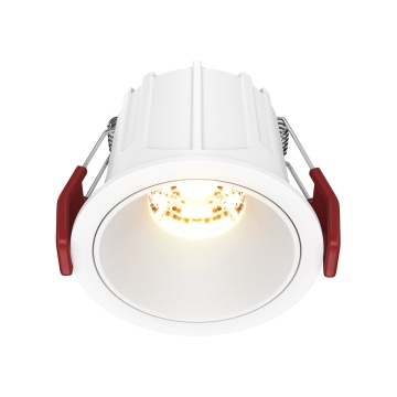 Spot incastrat Alfa - Ø 6.5 cm, 2700K, Alb