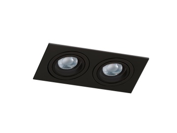 Spot încastrat Caro 2S - Negru