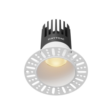 Spot incastrat Dip - Ø 10.3 cm, 2700K, Alb