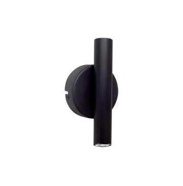 Aplică 2 lumini Duct - Negru
