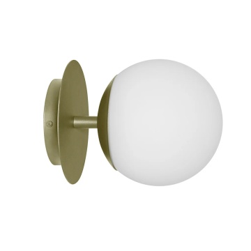 Aplică de perete PLAAT C olive, verde