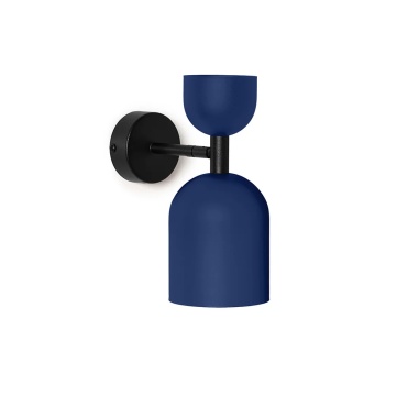 Aplică de perete SUPURU W navy blue with a black tube, albastru