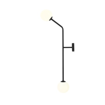 Aplică Pure 14 cm 2xE14 - Negru