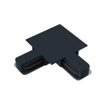 Conector colt sina incastrata cu proiectoare Unity - Negru