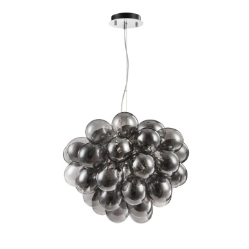 Corp de iluminat suspendat Balbo Ø 50 cm G9 - Nikel