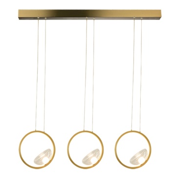 Corp de iluminat suspendat Cerchio Oro LED 3000K - Gold Matt