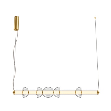 Corp de iluminat suspendat Cosmo L 98 x l 16 cm 3000K - Auriu