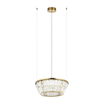 Corp de iluminat suspendat Cristallo Oro LED 3000K - Alamă