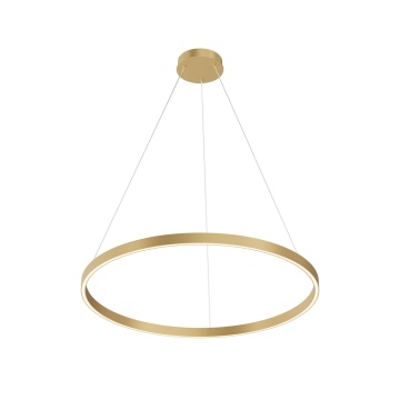 Corp de iluminat suspendat Rim Ø 80 cm - Auriu