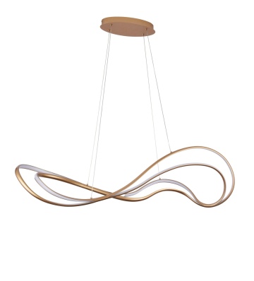 Corp de iluminat suspendat Twist - Auriu
