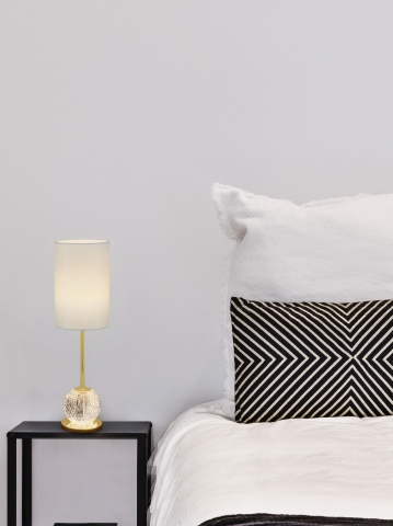 Lampa de masa Brille Auriu Ø15,5 x H 54,5 cm