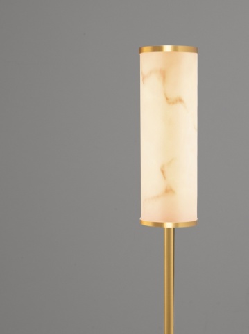 Lampa de masa Nolia Auriu / Negru Ø16 x H 49 cm
