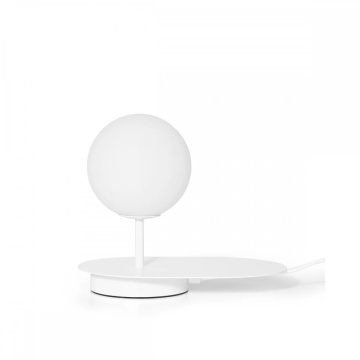 Lampă de masă / veioză HANEA ST white with a shelf, alb