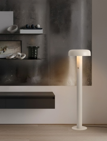 Lampadar Noelia Cream Ø40 x H 142 cm