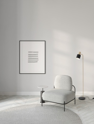 Lampadar Paz Auriu / Negru Ø35 x H 154 cm