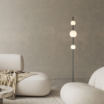 Lampadar Sfera Linea LED 3000K - Negru mat