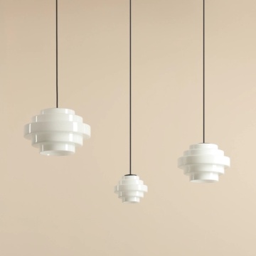 Lustra Filo 3 Alb laptos (D22 + D14 + D22 cm) E27 / G9