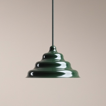 Pendul Fala 23 cm 1xG9 - Verde