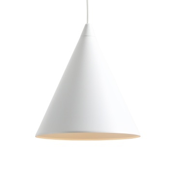 Pendul Form 24 cm 1xE27 - Alb