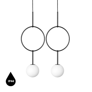 Pendul ISUULLA B black double IP44, negru