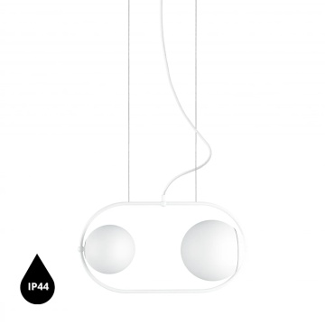 Pendul KOBAN A white IP44, alb