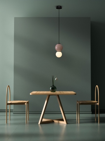 Pendul Noesis Mocha / Negru Ø15 x H 233 cm