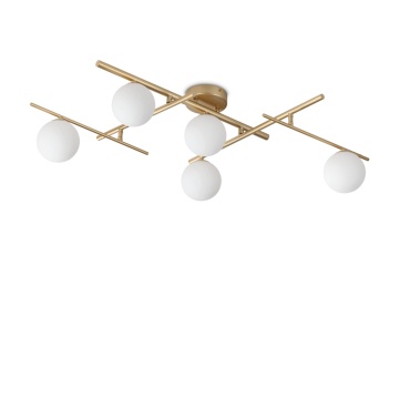 Plafoniera Atlas Auriu - 106 cm