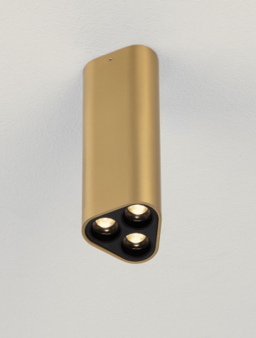 Plafoniera Etho Gold Matt 5 x 5 x 15 cm
