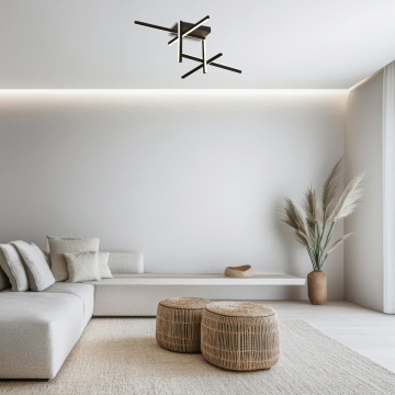 Plafonieră Geometria Luce LED 3000K - Negru