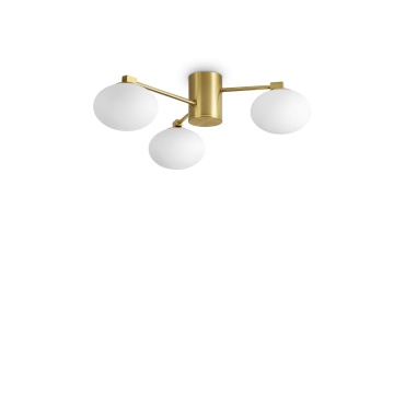 Plafoniera Hermes Auriu - 60 cm