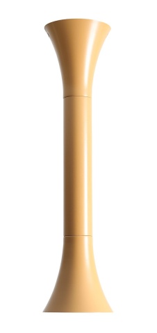 Plafoniera Kibo Ocru L 10 cm 1xGU10