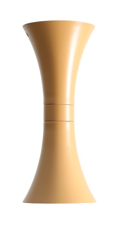 Plafoniera Kibo Ocru S 10 cm 1xGU10