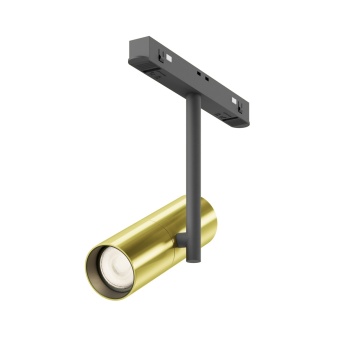 Proiector pentru sina Sina magnetica Exility - 19.3 cm, 3000K Brass