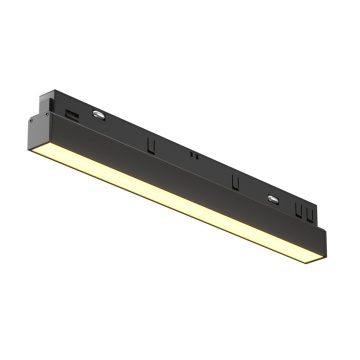 Proiector pentru sina Sina magnetica Exility - 30.4 cm, 2700K, Negru