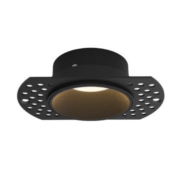Spot incastrat Lances Ø 10,5 cm - Negru