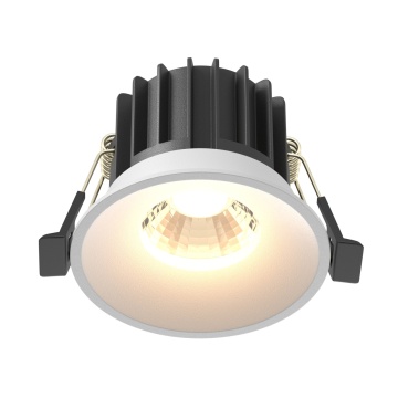 Spot incastrat Round - Ø 8 cm, 3000K, Alb