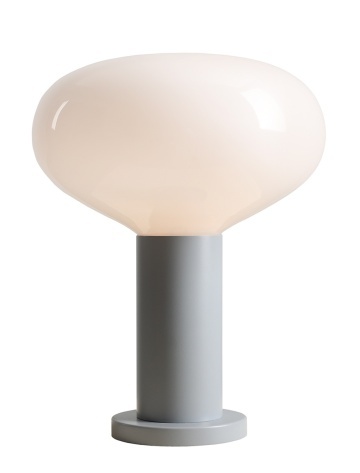 Veioză Flo 26 cm 1xE14 - Gri