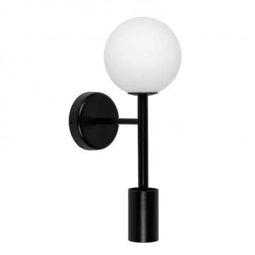 Aplică de perete KOP C black, negru