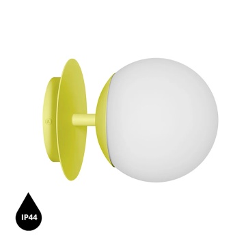 Aplică de perete PLAAT C yellow IP44, galben