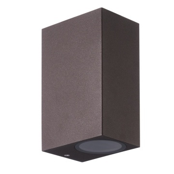 Aplica exterior Kandanchu L 15 cm, A 7 cm - Corten