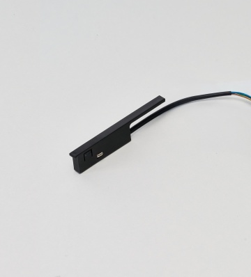 Conector electric pentru alimentator Delta 48V - Negru