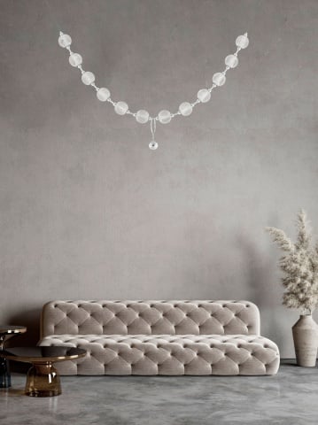 Corp de iluminat suspendat Brillante Crom Ø185 x H 120 cm