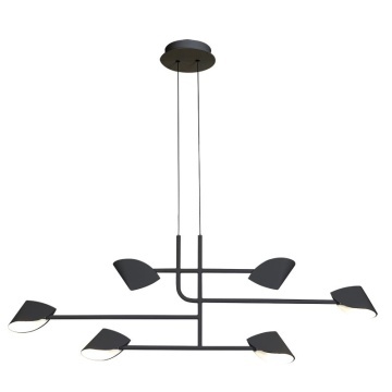 Corp de iluminat suspendat Capuccina 45W 3000K - Negru